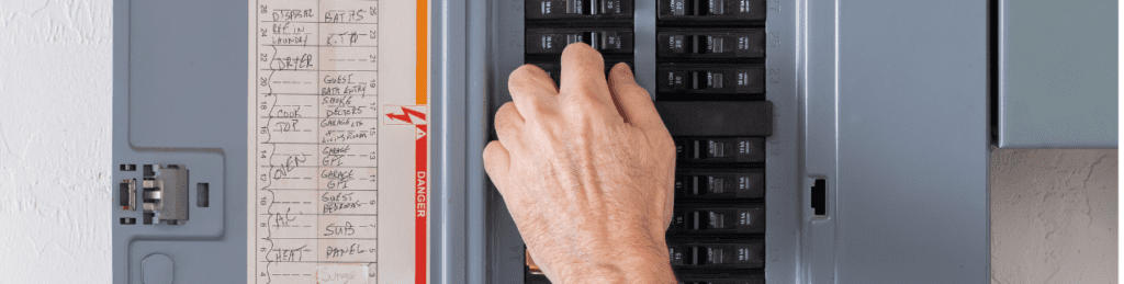 electrical panel, modern appliances, panel upgrade, electrical panel upgrade, breaker trips, frequent tripped breaker, flickering lights, flickering or dimming lights, new appliances