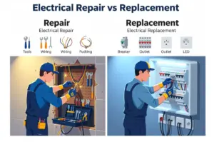 Electrical Repair vs Replacement